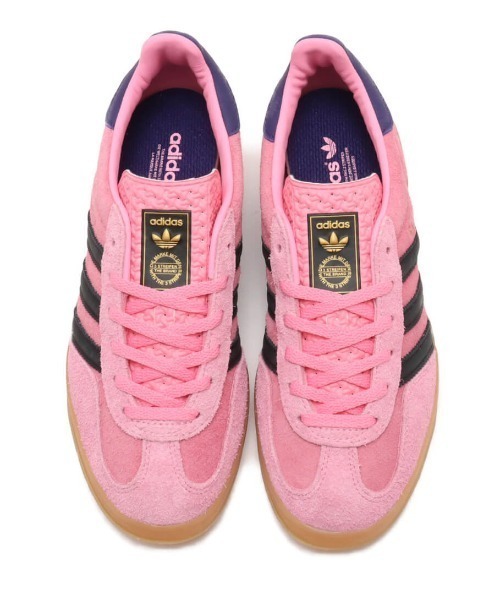 adidas gazelle 24.5 スニーカー ピンク 送料込み・匿名配送 adidas Originals Gazelle Indoor W - メルカリ