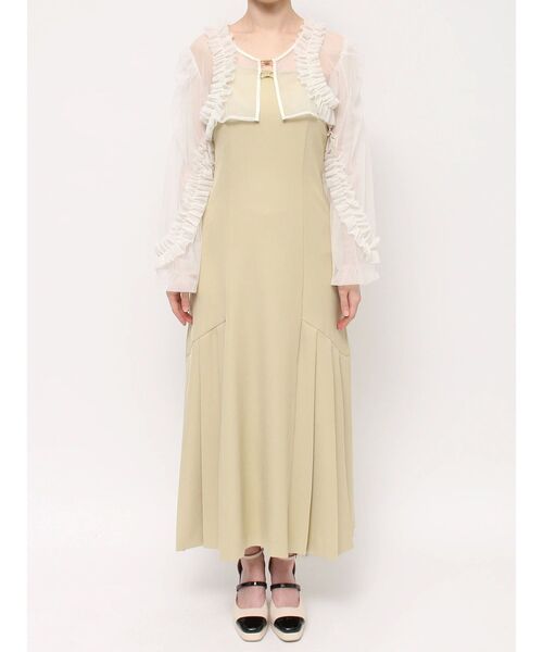 dazzlin（ダズリン） ワンピース 2ピースフリルボレロワンピース