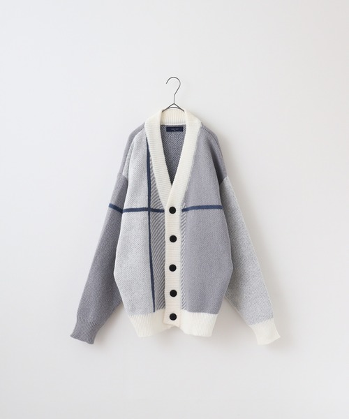 FUNALIVE（ファンアライブ） カーディガン WS select クロスチェック柄