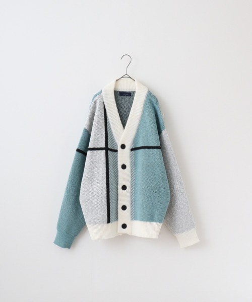 新品 ラッセルノ ゴルフ ワイド ストライプ カーディガン ミント L 5 新品 ラッセルノ ゴルフ ワイド ストライプ カーディガン ミント L 5