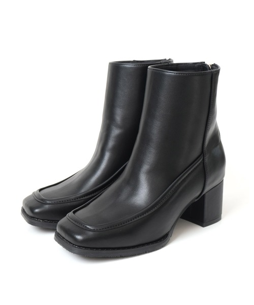 【関税込み】MSGM ブラック Donna ブーツ MSGM Black Donna Boots | REVERSIBLE