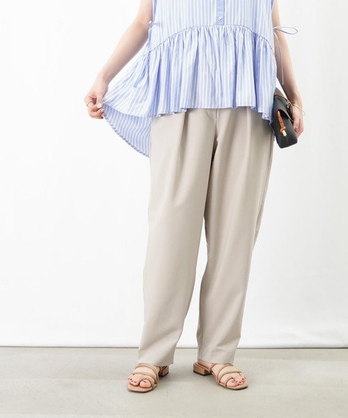 LADY LUCK LUCA（レディラックルカ） パンツ LC/LLL タックテーパード