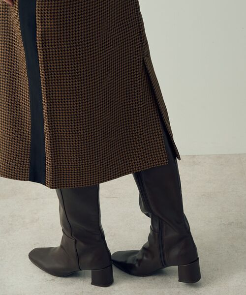 Takako.S.☆様 ツィードジャンパースカート デニム調スラブストレッチ ジャンパースカート（01-09OG02-204