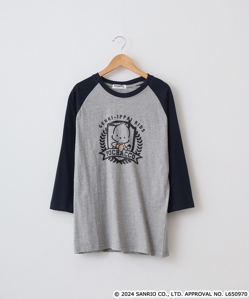 sanrio（サンリオ） tシャツ サンリオキャラクターズ プリントラグラン