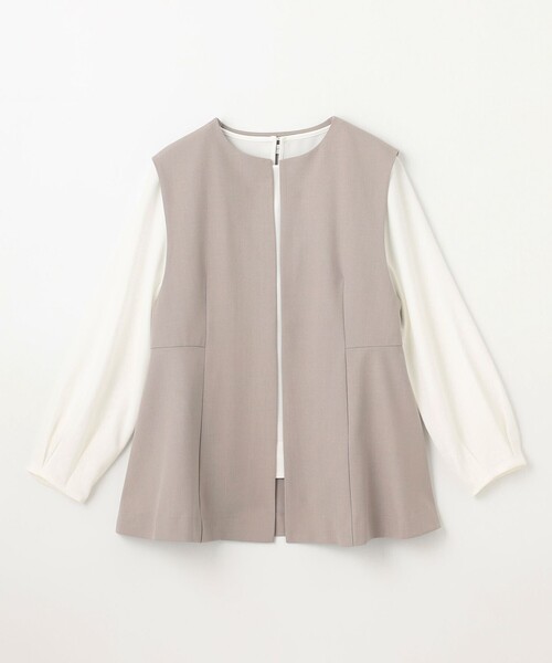 美品 LE CIEL BLEU ルシェルブルー 25S61413 25S61414 ツイード  