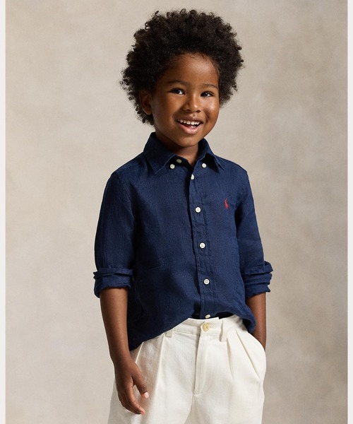 Polo Ralph Lauren Childrenswear ブラウス シャツ リネン シャツ