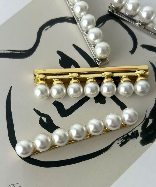 Futier Land（フューティアランド） ブローチ 連パールマグネット