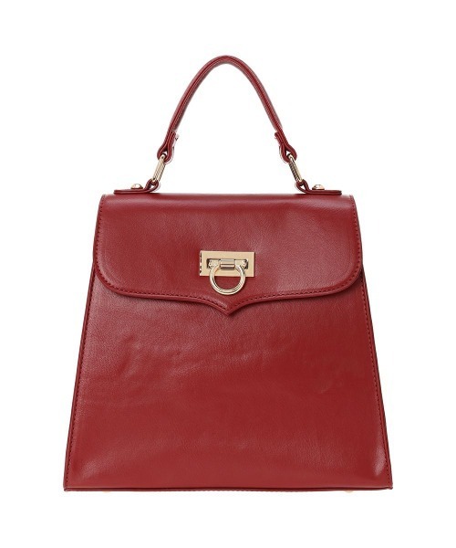 アンアナザーアンジェラス（an another angelus）/【WEB限定】 ループ 金具 フラップ ハンドバッグ an another angelus（アンアナザーアンジェラス） ハンドバッグ 「WEB