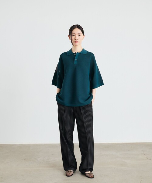BALENCIAGA〈2タックワイドスラックス 80s 90s ポリ 日本製〉 6704227098-180_SUB.jpg?v=