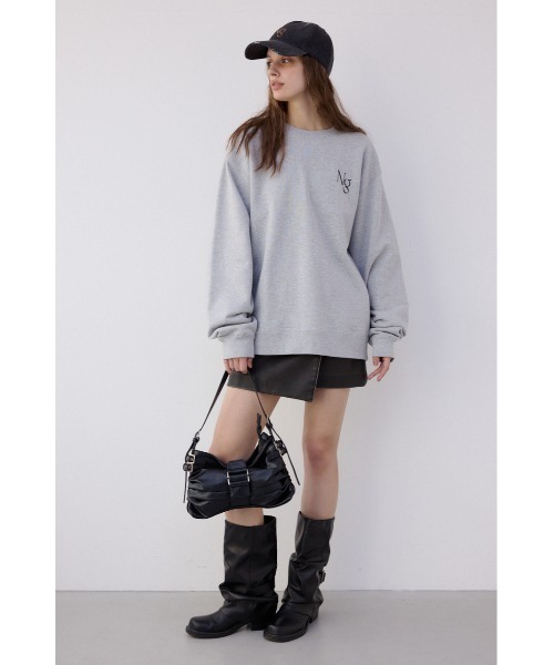 SLY（スライ） トレーナー スウェット Ngm.S LOGO SW TOPS ナゴミ ロゴ