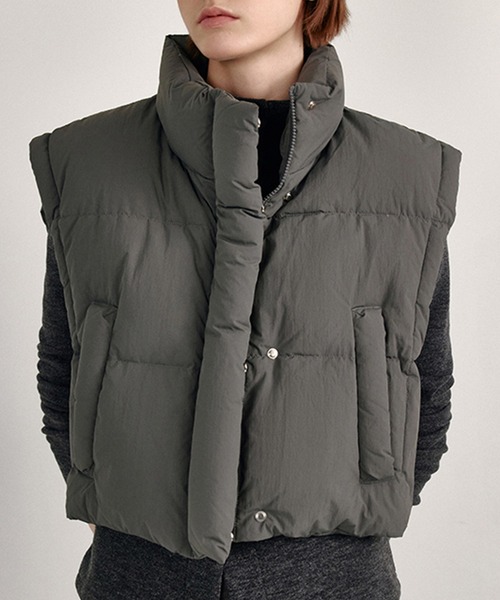 ダウンベスト ベスト ショート丈ダウンベスト FD24W450「Fano Studios