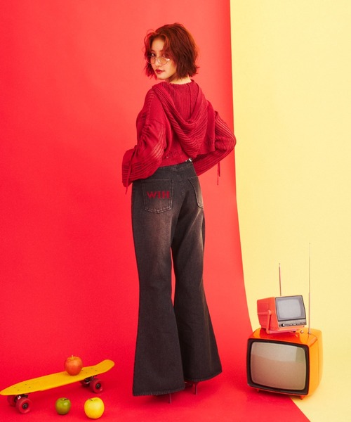 What Is Heart（わいは） ジーンズ デニム デニムパンツ flare denim