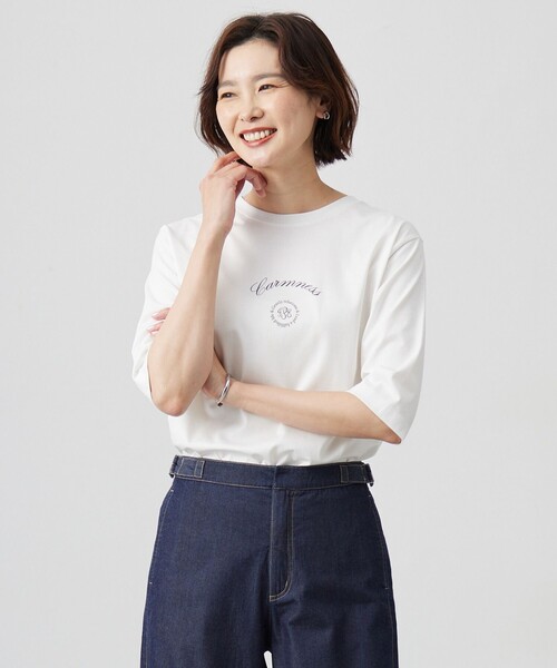 tシャツ カレッジロゴ Tシャツ レディース