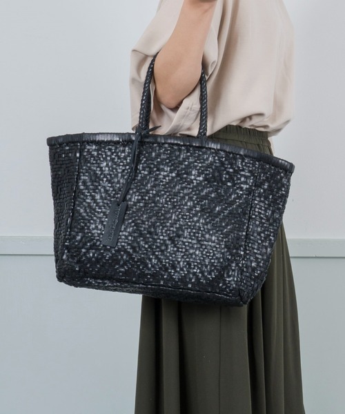 美品！The Bagmatiザバグマティ かごバッグ 黒 おしゃれ 夏 大容量 The Bagmati かごバッグ カゴバッグ 「THE BAGMATI/ザ