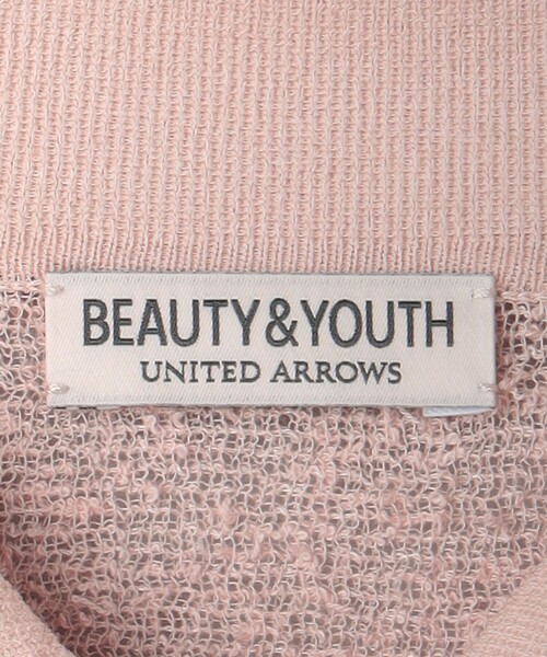 値下げ☆新品¥16940タグ付BEAUTY &YOUTH ナッピング ニットポロ BEAUTY＆YOUTH UNITED ARROWS セーター ニット ナッピング ポロ