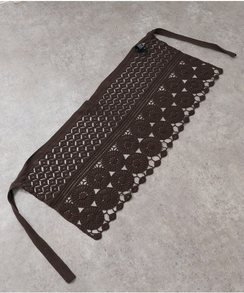 JOURNAL STANDARD relume スカート クロシェレースラップ