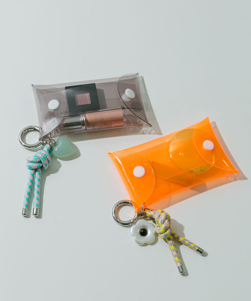 SMELLY（スメリー） ポーチ チャームセットクリアポーチ レディース