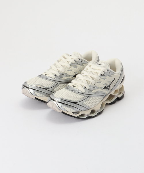 スニーカー MIZUNO Women Sneakers MI D1GA2511 W PRISTI11725 WHITE IENA スニーカー MIZUNO/ミズノ Wave Prophecy LS D1GA2511