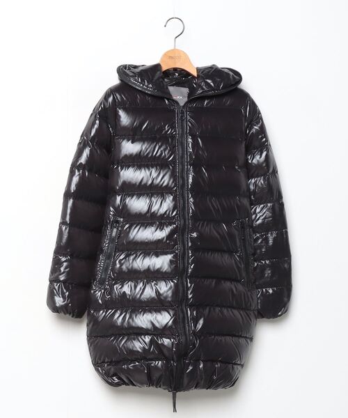 DUVETICA デュベティカ ダウンコート　ブラック　40 DUVETICA（デュベティカ） ダウンコート 40 ブラック レディース