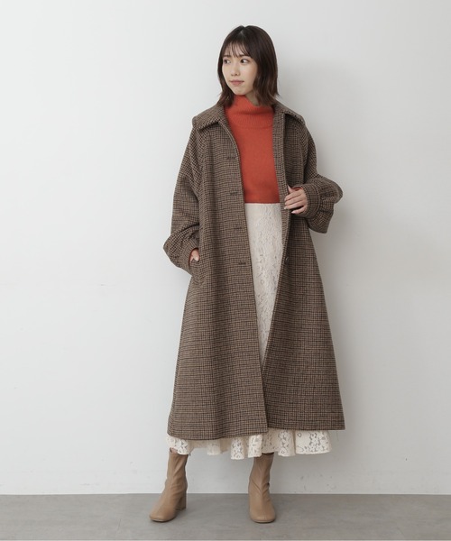 「FREE'S MART」 ステンカラーコート MEDIUM ベージュ系その他 レディース_画像2