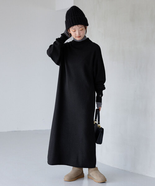 SLOBE IENA（スローブイエナ） ニットワンピース FREE アイボリー