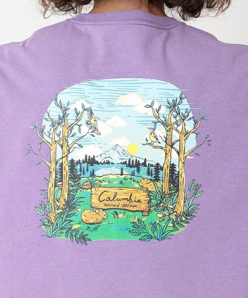 Columbia tシャツ Columbia／サンダーマウンテン グラフィック