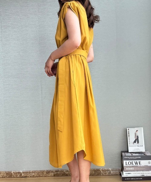 シャツワンピース 夏服に最適！ノースリーブロングシャツ