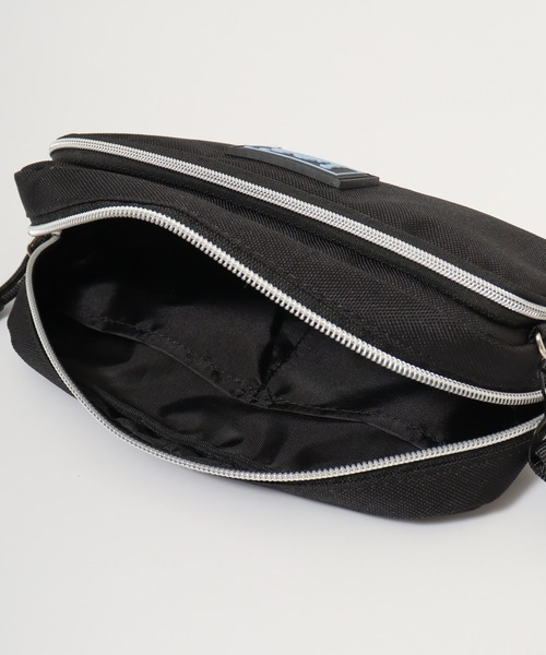 Lee（リー） ポーチ ポリエステル ラバープレート 前ポケット付 ポーチ