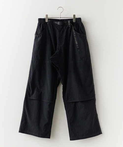 （未使用）アンドワンダー　タスランナイロンパンツ　メンズ and wander (アンドワンダー) crinkled nylon pants / ナイロン