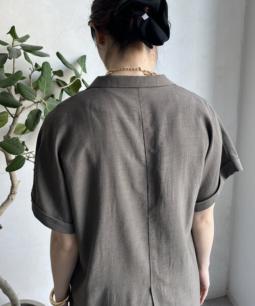 【日本未入荷★】Dior ベルト付き ショートスリーブジャケット org.jpg
