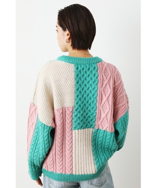 「RODEO CROWNS WIDE BOWL」 長袖ニット FREE ホワイト系その他 レディース_画像5