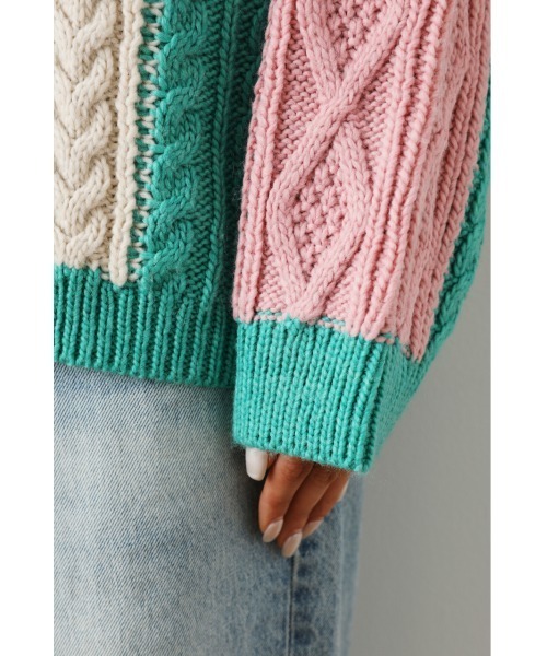 「RODEO CROWNS WIDE BOWL」 長袖ニット FREE ホワイト系その他 レディース_画像7