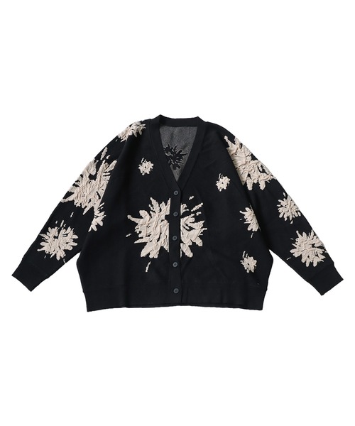 「antiqua」 ニットカーディガン ONESIZE ブラック レディース antiqua 「antiqua」 カーディガン ONESIZE ブラック レディース