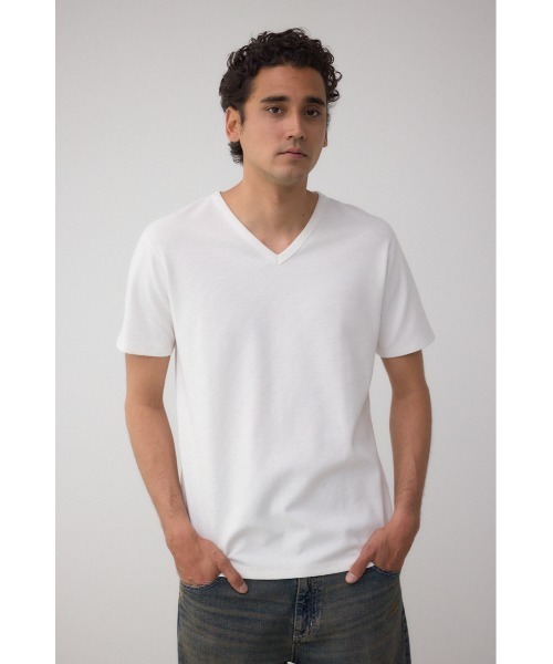 AZUL VネックT AZUL BY MOUSSY tシャツ タックフライスVネックTシャツ メンズ