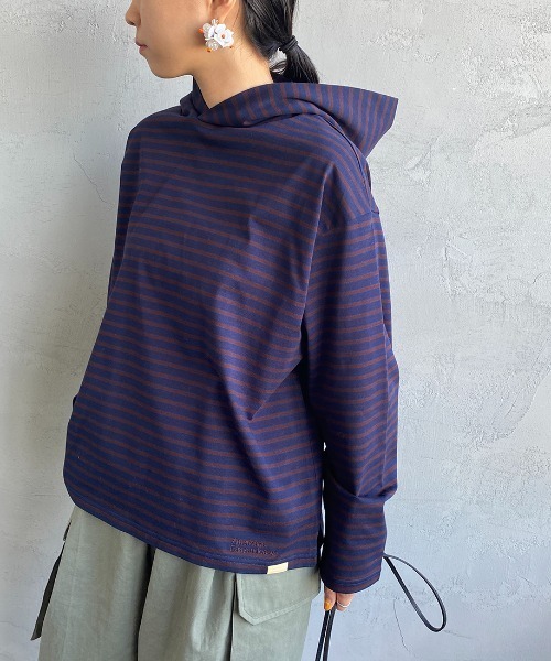 「AMERICANA」 プルオーバーパーカー ONE SIZE ブラウン レディース