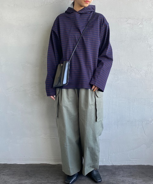 「AMERICANA」 プルオーバーパーカー ONE SIZE ブラウン レディース AMERICANA 「AMERICANA」 プルオーバーパーカー ONE SIZE