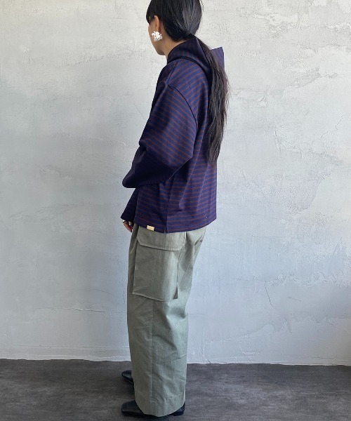 「AMERICANA」 プルオーバーパーカー ONE SIZE ブラウン レディース AMERICANA 「AMERICANA」 プルオーバーパーカー ONE SIZE