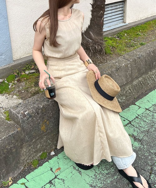 大人ワンピース　リボンベルト　ゆったり　涼しいリゾート風 大人ワンピース リボンベルト ゆったり 涼しいリゾート風