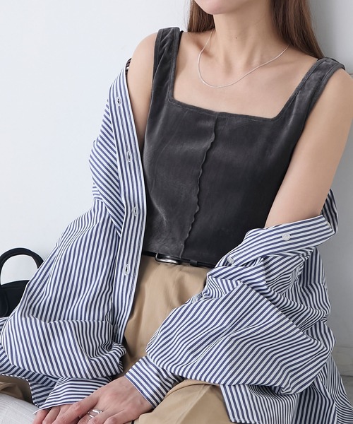 売れ筋商品|||イーブン アンド オド シャツ レディース トップス Blouse - green/white 楽天市場】【SALE／50%OFF】イージーケア柄ショートスリーブ