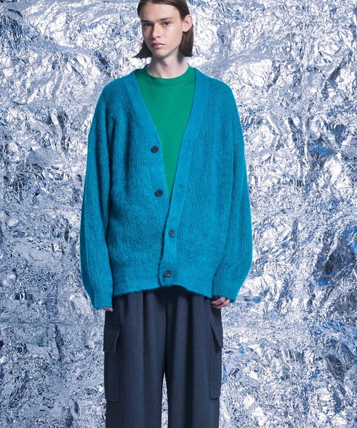 MAISON SPECIAL（メゾンスペシャル） ニットカーディガン 1 イエロー