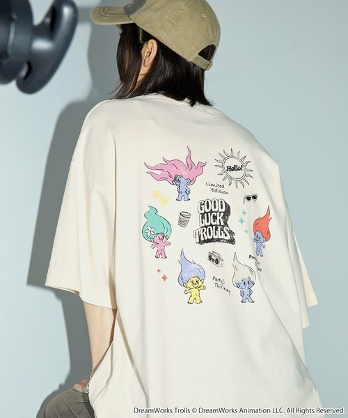 Anchor Smith tシャツ Good Luck Trolls 別注 ヴィンテージ加工
