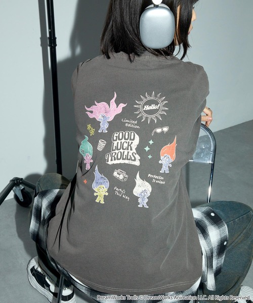 Anchor Smith tシャツ Good Luck Trolls 別注 ヴィンテージ加工