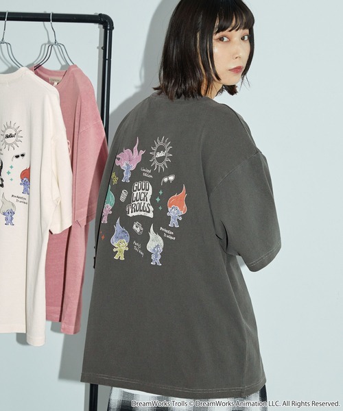 Anchor Smith tシャツ Good Luck Trolls 別注 ヴィンテージ加工