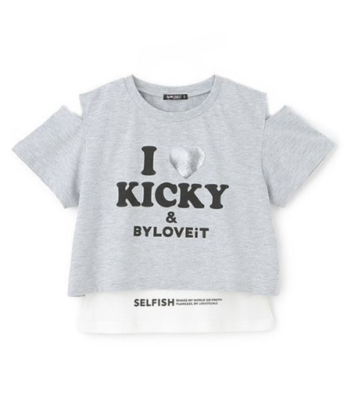 by LOVEiT tシャツ Tシャツタンクセット キッズ 子供服 女の子