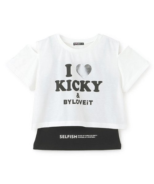 by LOVEiT tシャツ Tシャツタンクセット キッズ 子供服 女の子