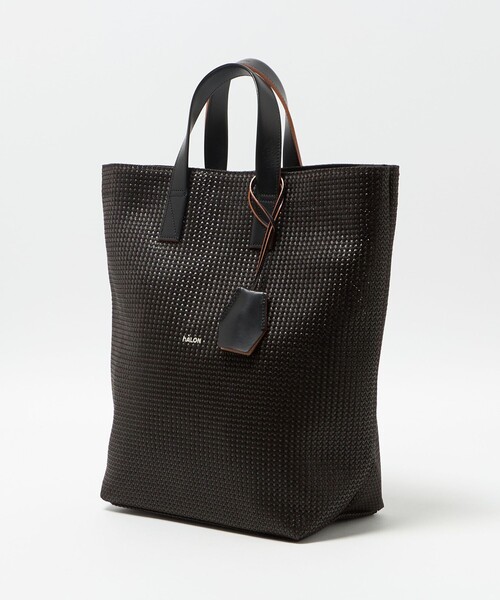 HALON トートバッグ 編み込みデザイン hALON(雑貨)（アーロン）の「＜hALON＞ EVERYDAY MESH TOTE