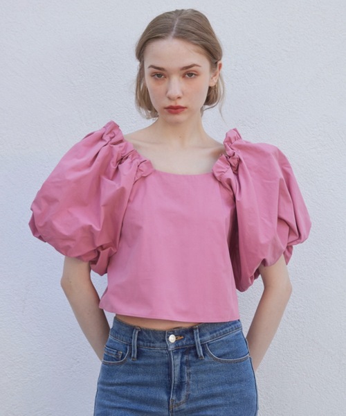 ROSY LUCE（ロージールーチェ） tシャツ ボリュームスリーブトップス