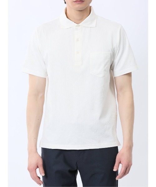 Resurrection 半袖ポロシャツ ホワイト POLO SHIRTS - Resurrection レザレクション オフィシャルサイト