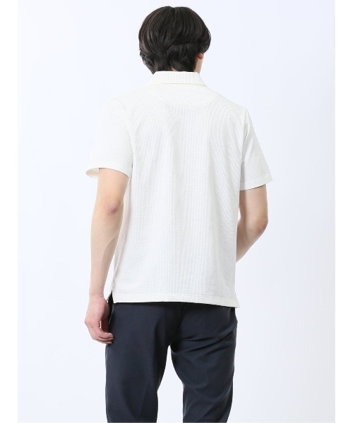 TAKA-Q ポロシャツ 「ストレッチ」タカキュー カットサッカー