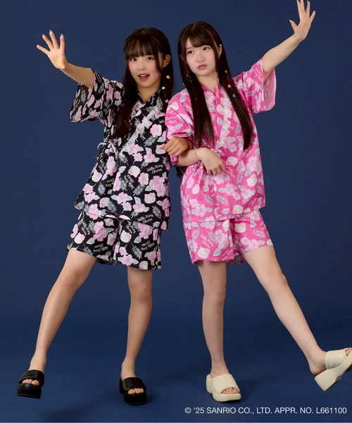 キティ　セットアップ Amazon.co.jp: [SAZAC] 50周年キティ セットアップパジャマ